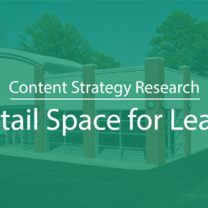 Content Strategy for Retail Space for Lease Lead Gen